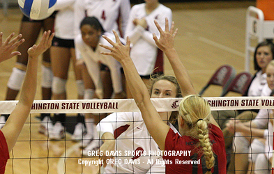 Meagan Ganzer - Washington State volleyball